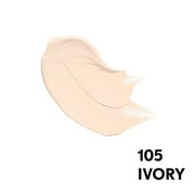 COVERGIRL Advanced Radiance Age-Defying Liquid Foundation, 105 Ivory, 1.0 fl oz, Anti-Aging
