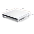 thumbnail image 4 of Soporte de Aluminio SATECHI Plata con Conectividad Tipo-C para Apple Studio Display e iMac, 4 of 8