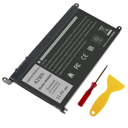 42Wh WDXOR 11.4V Battery for Dell Inspiron 13 7378 13 5000 5378 5368 15 7579 5567 5568 5578 7570 7569 Inspiron 5000 7000 17 5000 Series CYMGM P74G P75F