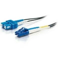 thumbnail image 2 of C2G 10m LC-SC 9/125 OS1 Duplex Single-Mode PVC Fiber Optic Cable - Black - patch cable - 33 ft - black, 2 of 4