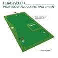 thumbnail image 5 of YUNIC 16 ft x 8 ft Golf Putting Green Mat, Premium Nylon Professional Practice Mat for Indoor & Outdoor Training, 5 of 9