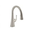 thumbnail image 4 of Kohler K-22063-BL Graze Secondary Pull-Down Kitchen Faucet, Matte Black, 4 of 4