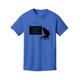 thumbnail image 1 of Camiseta Gravity Trading Pesca de Papi Juvenil Royal Grande, 1 of 1