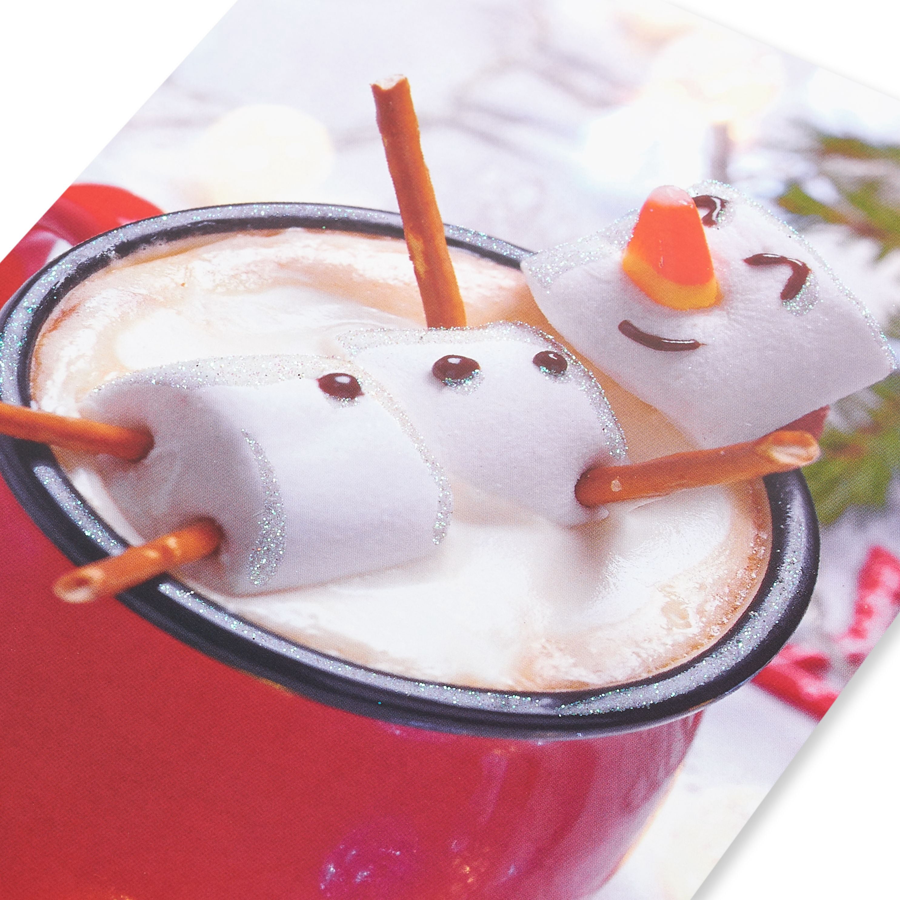 American Greetings Christmas Card Bundles with Envelopes, Marshmallow Man (8-Count)