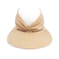 thumbnail image 3 of Sonducket ¡Novedad de 2021! Sombrero de verano a la moda, gorra con visera para mujer, gorra de playa hueca elástica antiultravioleta, gorra informal Sombreros Camello, 3 of 8