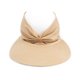 thumbnail image 2 of Sonducket Nuevo sombrero de primavera y verano para mujer, sombrero de sol para mujer, resistente a los rayos UV, parte elástica, gorra vacía, Sombreros Camello Sonducket AP001557-01B, 2 of 6