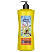 Suave Kids SpongeBob 3-in-1 Shampoo, Conditioner & Body Wash, JellyFish Splash, 28 FL OZ Pump