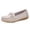 Beige, variant on Women's Casual Ballet with Elegant Bow Detail Comfortable Non- Sole for Everyday Wear