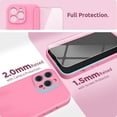 thumbnail image 3 of UTAH-Silicone Case Compatible with iPhone 13 Pro Max Case 6.7 inch (2021), with Camera Protection Liquid Silicone Soft Gel Rubber Phone Case Cover with Microfiber Lining (Rose Pink), 3 of 4