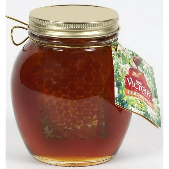 Don Victor Pure Honey with Honeycomb (Pack of 6)