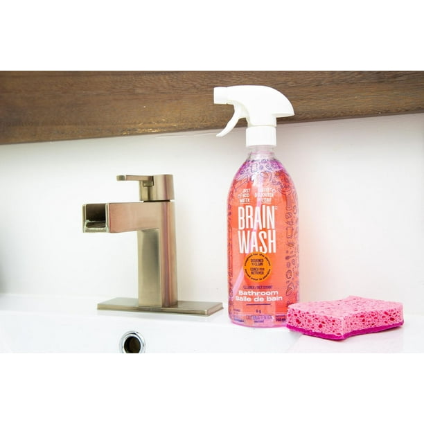 Brain Wash Bathroom Cleaner Bottle with Starter Pod - Walmart.ca