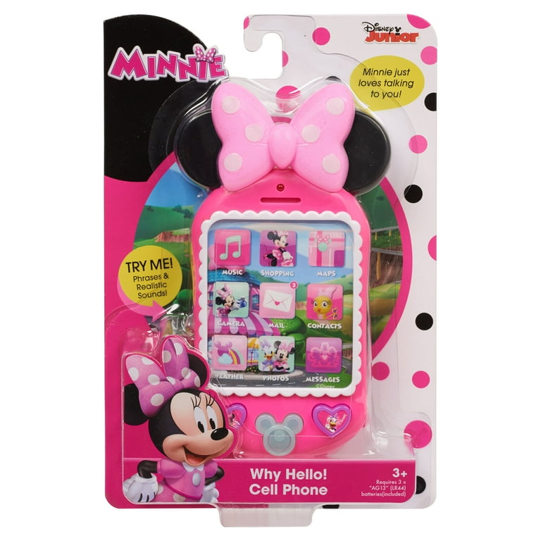 Minnie Mouse Bow Tique Why Hello Cell Phone Ages 3 Walmart