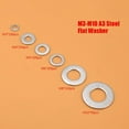 thumbnail image 4 of Anillos de sellado A3 para tornillos, tamaños M3-M10, juego de arandelas planas de acero inoxidable en caja de primera calidad, 900 piezas, 4 of 8