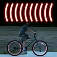 thumbnail image 4 of 10 Pcs Bande Réfléchissante Adhésive Autocollant de Sécurité pour Vélo Bande Réfléchissante pour Voiture Vélo, 4 of 8