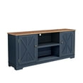 thumbnail image 3 of FESTIVO 70 in. Farmhouse TV Stand Console for TVs up to 78 inch - Navy, 3 of 6