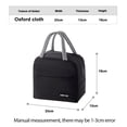 thumbnail image 4 of Portable Insulated Lunch Bag Lunch Bag Fast Food Insulated Bag, 4 of 10