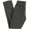thumbnail image 2 of Michael Kors Mens Birdseye Dress Pants Slacks, Grey, 31W x UnfinishedL, 2 of 2