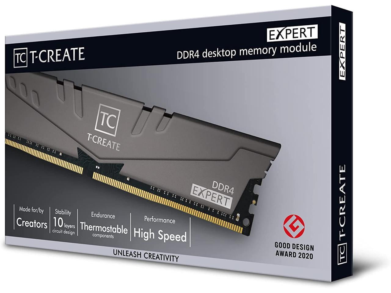 Team T-Create Classic 10 LAYERS 32GB (2 x 16GB) 288-Pin DDR4 SDRAM