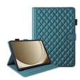 thumbnail image 3 of for Samsung Galaxy Tab A9 Plus 11.0 inch Release 2023 (SM-X210/SM-X215) Case, Rhombus Pattern Multiple Viewing Angles Stand Slim Folio Cover (Green), 3 of 6
