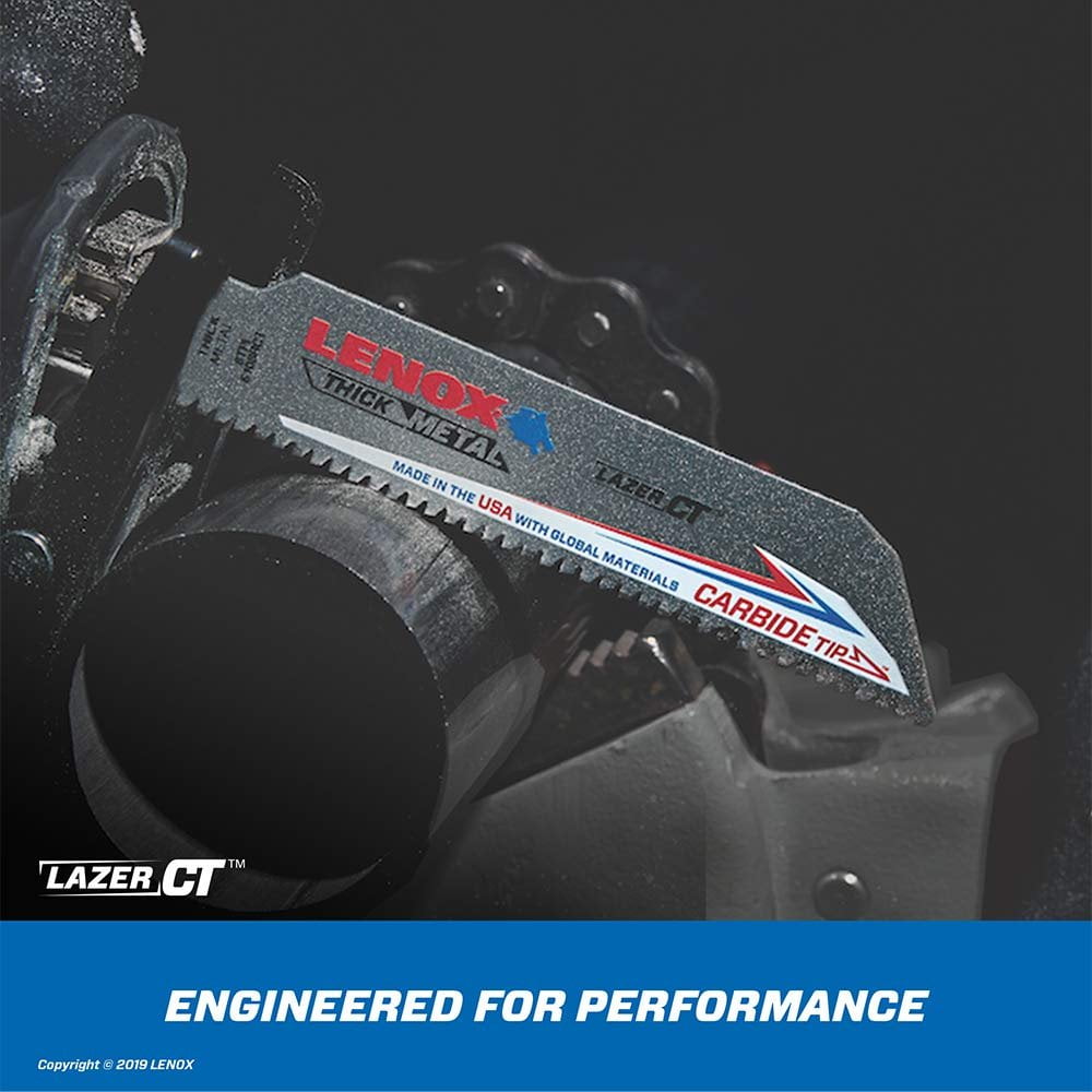 Lenox 2014225 8 TPI Carbide Tip Reciprocating Saw Blade