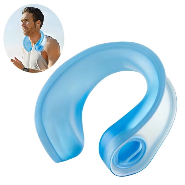 Neck Cooler Pack Reusable Ice Neck Cooler Shoulder Relief Cooling Tube for Outdoor Worker,Sports,Stress,Injuries Blue