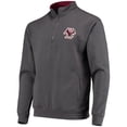 thumbnail image 2 of Men's Colosseum Charcoal Boston College Eagles Tortugas Logo Quarter-Zip Pullover Jacket, 2 of 3