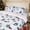 1 - Christmas Forest, variant on Gogreen Queen Duvet Cover Floral, Soft & Breathable Microfiber 3 Pieces Queen Bedding Sets, Pattern Queen Comfy Duvet Cover, with Zipper Closure (Paisley, Queen)