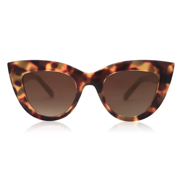 Lentes de Sol SOJOS Retro Vintage Pequeños con Montura Ojo de Gato SJ2939 para Mujer