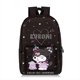 thumbnail image 1 of Mochila Kawaii Kuromi de gran capacidad impermeable, bolsa cuadrada de Cinnamorol, bolsa de cosplay de Anime, bolsa de viaje, regalo para estudiantes y niñas gym unisex, 1 of 2
