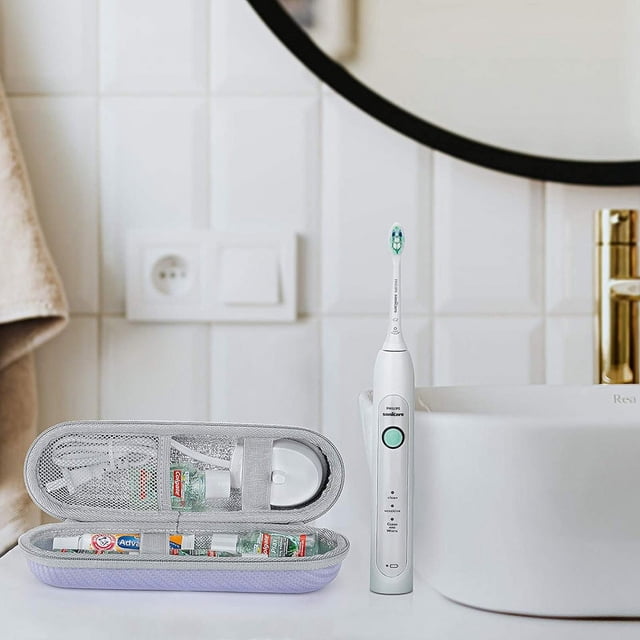 WHEANG Clearance Toothbrush Travel Box Suitable for / and Other Toothbrushes Portable Hard Protective Storage Bag