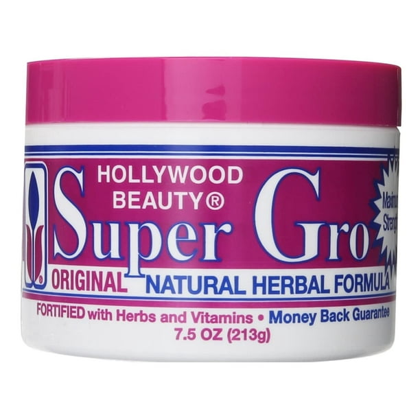 Hollywood Beauty Super Gro Natural Herbal Formula Maximum Strength, 7.5