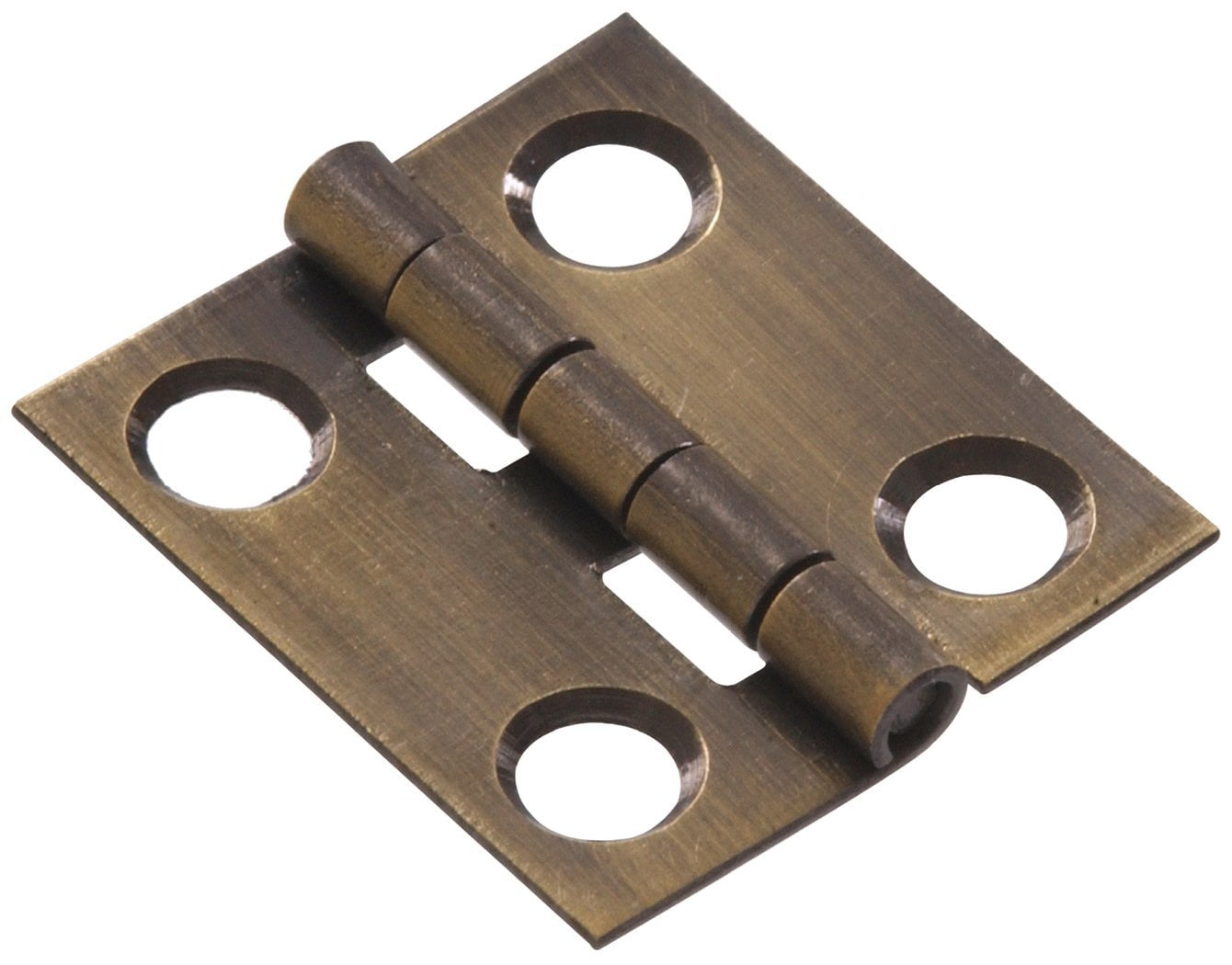The Hillman Group 852612 3-1//2-Inch Residential Door Hinge with 1//4-Inch Round Corner Removable Pin Full Mortise Satin Brass
