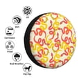 thumbnail image 4 of Naloa Snake PVC Leather Spare Tire Wheel Cover for Car Truck SUV Camper Trailer Universal Fit many size16 inch, 4 of 6