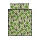 thumbnail image 5 of Juego de cama acolchado con estampado de hojas de uva, 5 of 5