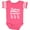 Football Pink and White, variant on Inktastic Future Microbiologist Researcher Boys or Girls Baby Bodysuit