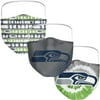Seattle Seahawks Fanatics Branded Adult Face Covering 3-Pack