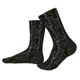 thumbnail image 2 of KLL Lilies Flowers Print Cool Socks Men's Women's Crew Socks Funny Crazy Novelty Stockings, 2 of 7