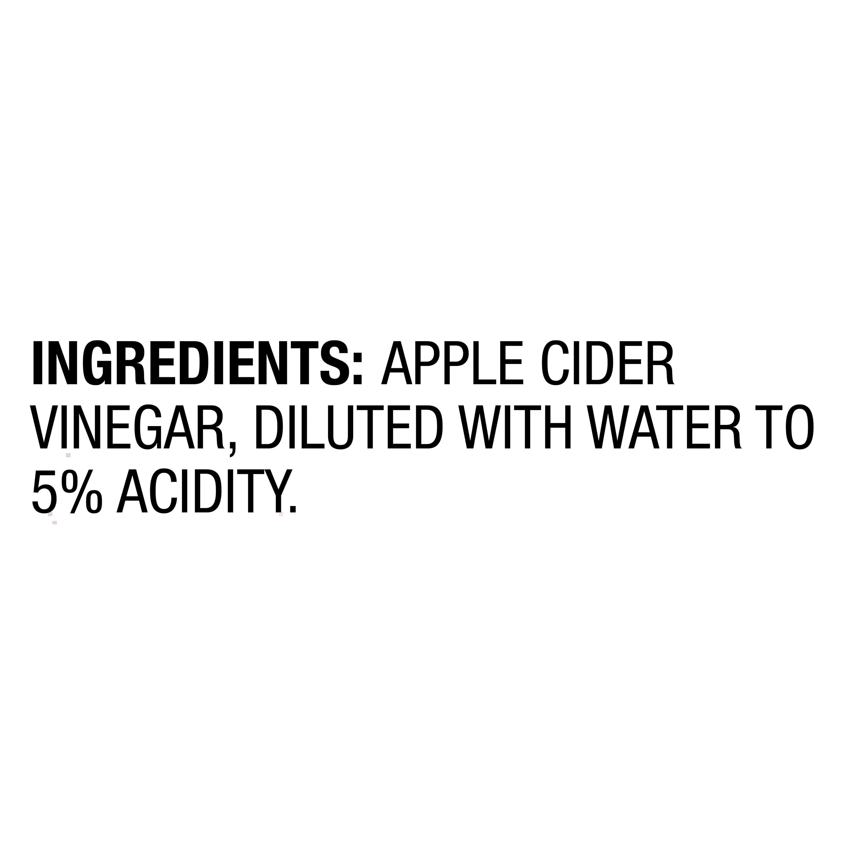 Great Value Apple Cider Vinegar, 128 fl oz