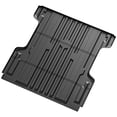 thumbnail image 2 of Ikon Motorsports TPE Truck Bed Mat Compatible with 2017-2024 Nissan Titan 5.5Ft Bed Custom Fit All Weather Heavy Duty 3D Rear Cargo Trunk Tray Protector Liner 1PC Black, 2 of 9