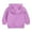 Purple, variant on Deals Lindreshi Toddler Girl Hoodie Zipper Front Spring Kids Hoodies Bear Ears Baby Boys Girls Hoody Children Pullover Outerwear