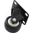 thumbnail image 3 of Online Best Service 24 Pack Roues Pivotantes 2 Pouces Base en Caoutchouc avec Plaque Supérieure et Roulement Usage Intensif (24 Pack Sans Frein), 3 of 9