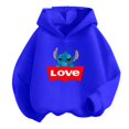 thumbnail image 4 of Conjunto de sudadera con capucha Kawaii Stitch 2024, conjunto de sudadera informal de manga larga y pantalones largos para niñas de 2 a 13 años, conjunto de ropa de otoño de 2 piezas, 4 of 5