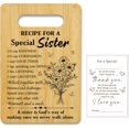 thumbnail image 2 of PYYNA-Gifts for Sister, Ricepe Bamboo Cutting Board, Charcuterie Board for Kitchen Decor, Birthday Christmas Gift For Sister, Sister in Law -11, 2 of 3