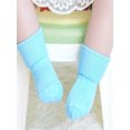 thumbnail image 2 of Gureui 1 Pair Fashion Toddler Infant Baby Boys Girls Anti Slip Cotton Socks Solid Color Rubbers Warm Socks, 2 of 5