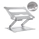 thumbnail image 3 of Soporte plegable para computadora portátil con altura ajustable (plateado), 3 of 5