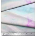 thumbnail image 2 of Soimoi Moss Georgette Fabric Ombre Tie-Dye Fabric Prints by Yard 42 Inch Wide, 2 of 3