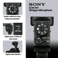 thumbnail image 5 of Sony ECM-M1 Shotgun Microphone for Crystal Clear Audio Recording with Shoe Bracket, and 64GB SD Card, 5 of 7