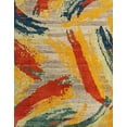 thumbnail image 1 of Ahgly Company Indoor Rectangle Abstract Metallic Gold Oriental Area Rugs, 2' x 5', 1 of 6