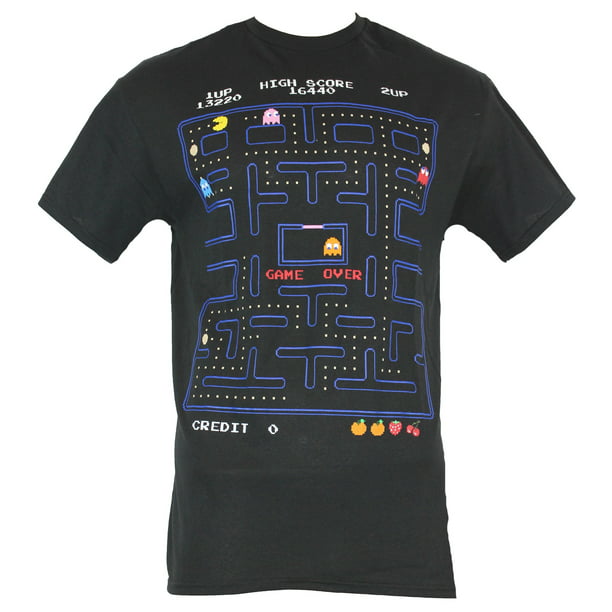 In My Parents Basement - Pac-Man Pac Man Mens T-Shirt - Game Over ...