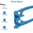 thumbnail image 4 of GUYUTING Tube Bender 3 in 1 Aluminum Alloy 1/8 3/16 1/4  Inch for Bending Copper Brass Fuel Air Pipes Bends, 4 of 7